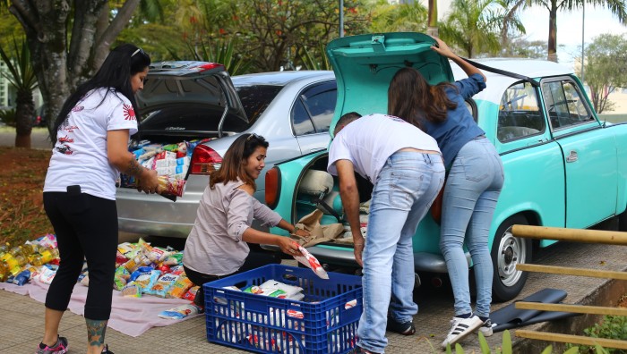 Fundo Social de Solidariedade de Suzano-SP recebe doação de meia tonelada de alimentos da RPM Drift