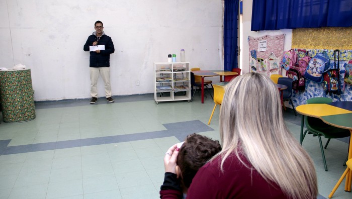 Alunos da Escola “Claudio José Rodrigues” passam por testagens do programa Boa Visão 2017
