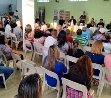 Em reunião com moradores do bairro Casa Branca, prefeito de Suzano-SP anuncia medidas de Segurança