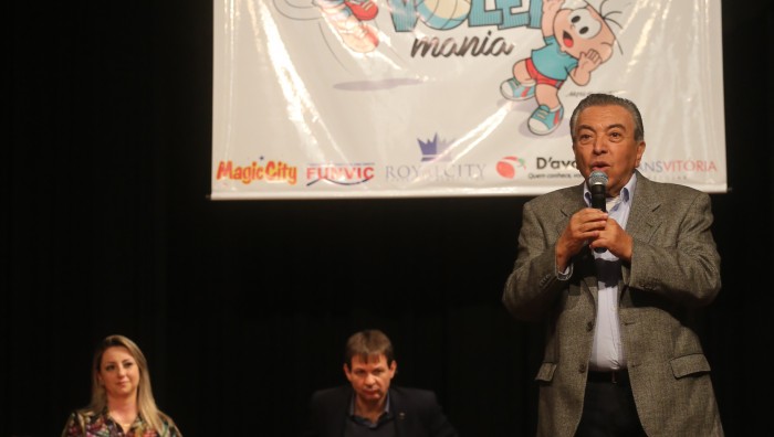 Lançado em Suzano-SP, projeto “Vôlei Mania” vai atender 700 crianças da Escola Caic