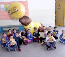 Escola Municipal “Carlos Ferreira de Aguiar” recebe projeto “Criança no Trânsito”