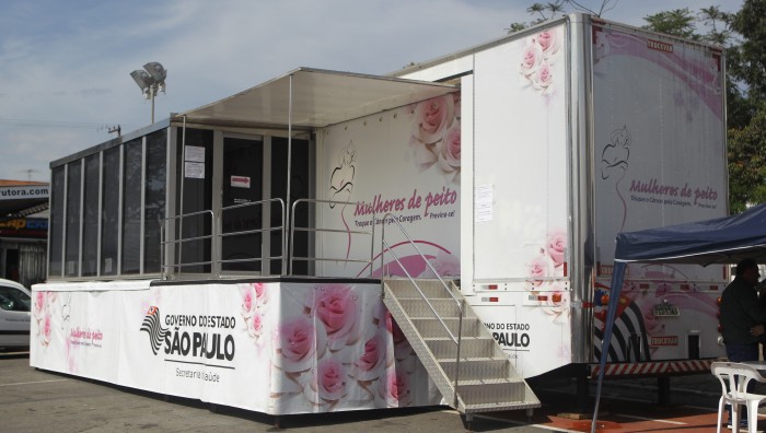 Carreta da Mamografia realiza 1,3 mil exames em Suzano-SP; 58 mulheres são encaminhadas para Mastologia e Ultrassonografia