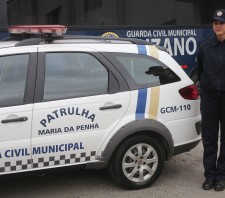 Patrulha Maria da Penha prende ajudante de 25 anos suspeito de agredir mulher