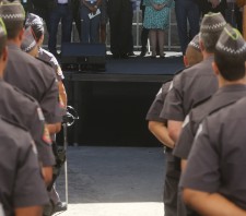 Prefeito de Suzano-SP participa de inauguração do novo prédio da 1ª Companhia;  unidade vai reforçar policiamento comunitário no centro-sul da cidade
