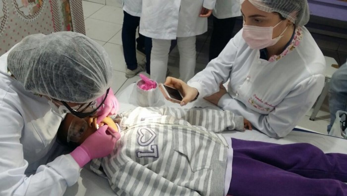 Coordenadoria de Saúde Bucal de Suzano-SP realiza atendimento em crianças e adolescentes da AAMAE