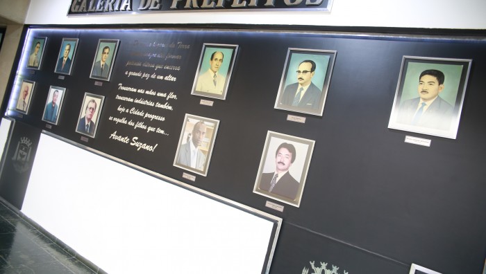 Galeria de Prefeitos é inaugurada no Paço Municipal