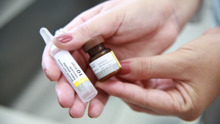 Vacinação contra a febre amarela será concentrada nas áreas de recomendação