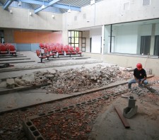 Antigo plenário da Câmara recebe obras para se tornar ‘Cine Teatro’