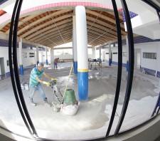 Obra da creche do Miguel Badra segue em ritmo acelerado e será entregue até março