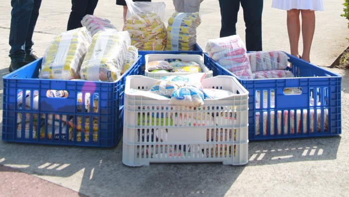 Fundo Social recebe doação de 450 quilos de alimentos