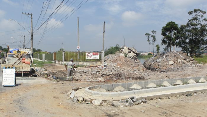 Obra do prolongamento da rua Sete de Setembro terá continuidade na próxima semana