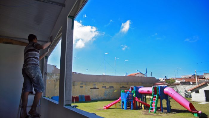 Tecnologia inovadora garante rapidez na ampliação do número de salas de aula