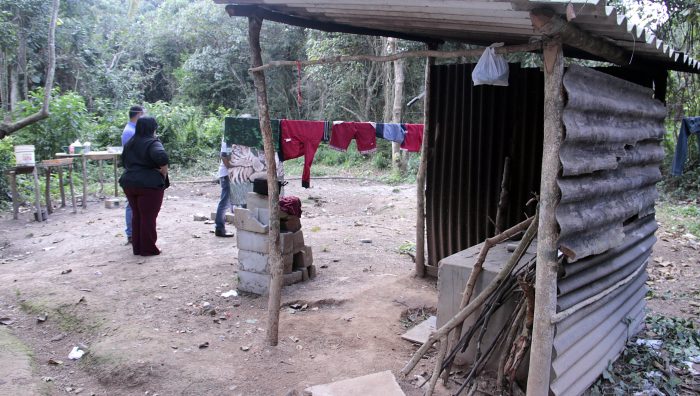 Fiscais flagram assentamento ilegal na estrada Santa Mônica