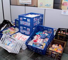 Fundo Social recebe doação de mais de uma tonelada de alimentos