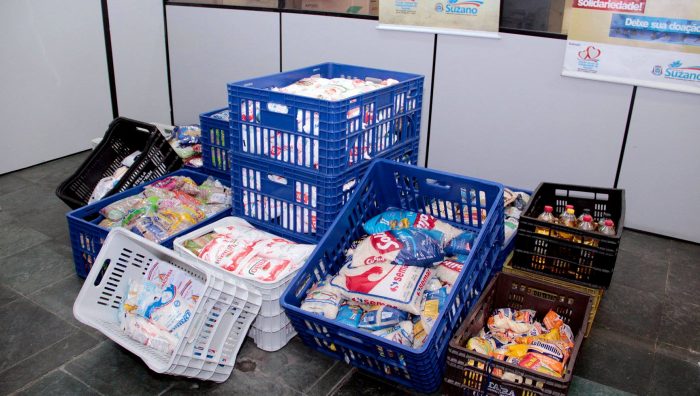 Fundo Social recebe doação de mais de uma tonelada de alimentos