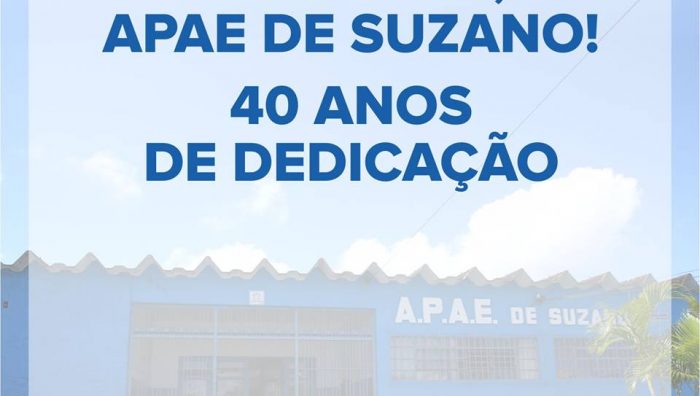 Prefeitura de Suzano participa da comemoração dos 40 anos da Apae 