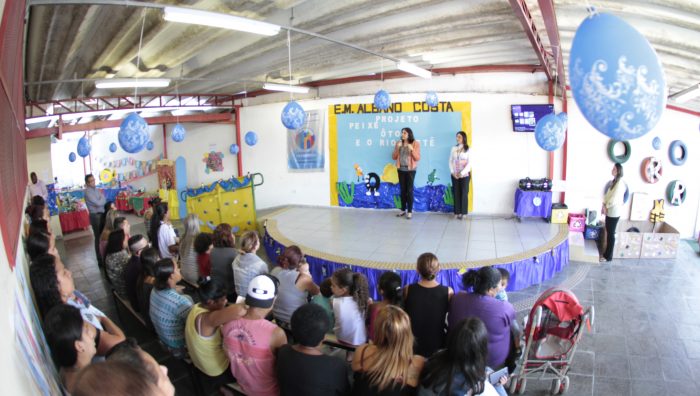 Educação promove exposição em parceria com Rotary Club Sul em escola municipal