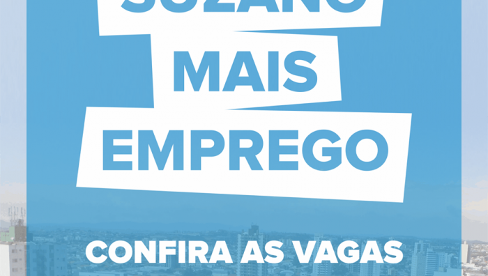 Suzano Mais Emprego tem 183 vagas em 13 funções