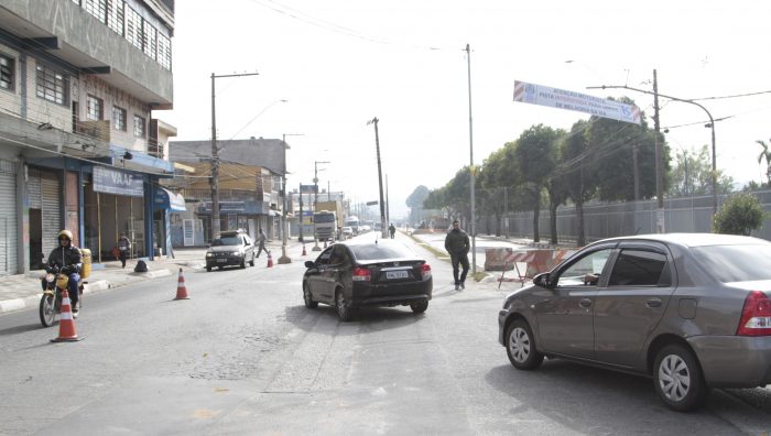 Interdição parcial na avenida João Batista Fitipaldi segue até 6 de agosto