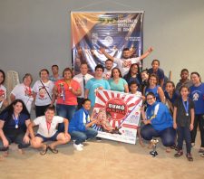 Equipe feminina de Suzano é vice-campeã brasileira de Sumô