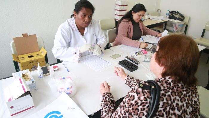 Saúde encerra Julho Amarelo com ação no Centro de Convivência da Melhor Idade