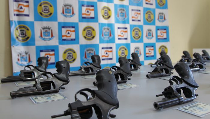 GCM de Suzano apresenta novo armamento