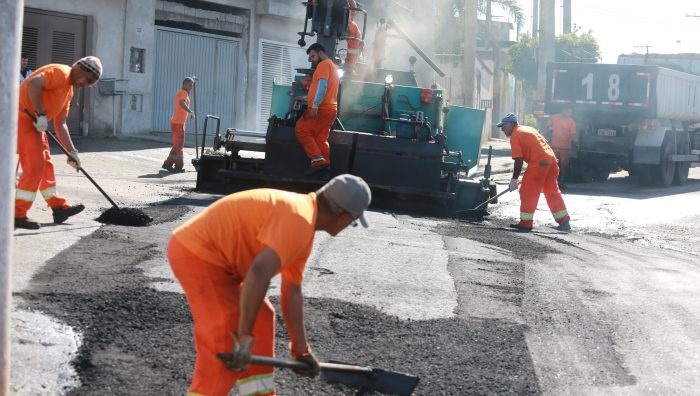 Recapeamento da estrada Portão do Honda avança e 1ª fase deve ser concluída nesta sexta