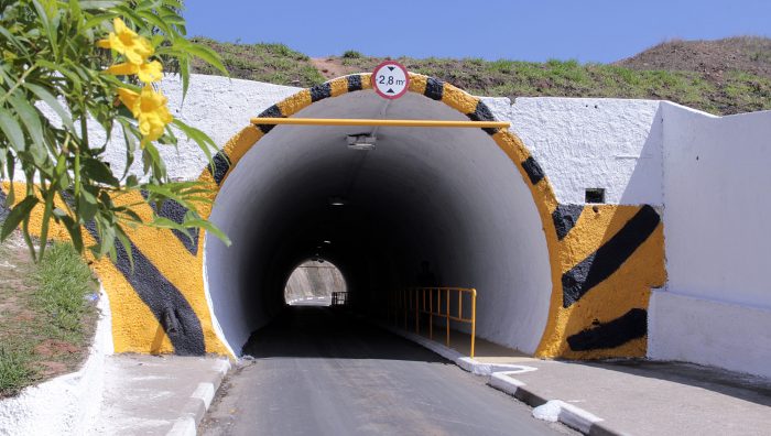 Após revitalização, túnel entre Jardim Maitê e Jardim Luela é reaberto