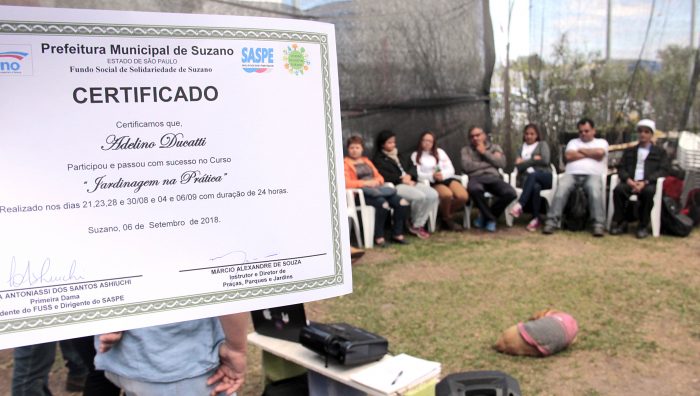 Saspe anuncia 2ª edição do curso de Jardinagem na Prática