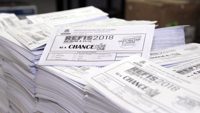 Prefeitura de Suzano inicia envio de cartas de regularização do Refis