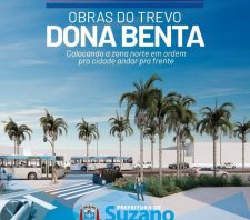 Prefeito de Suzano anuncia obras de revitalização no trevo do Dona Benta
