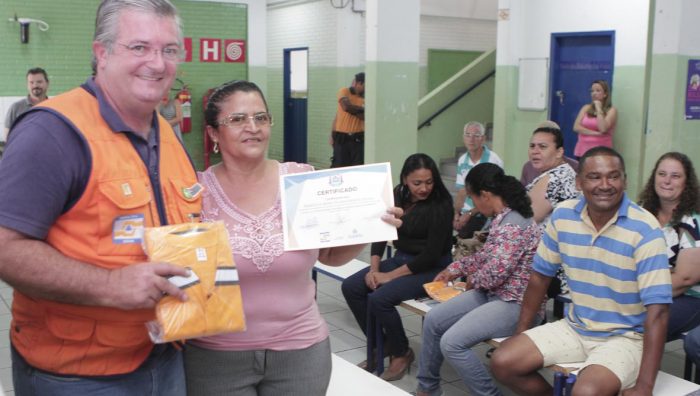 Defesa Civil de Suzano forma primeira turma de voluntários