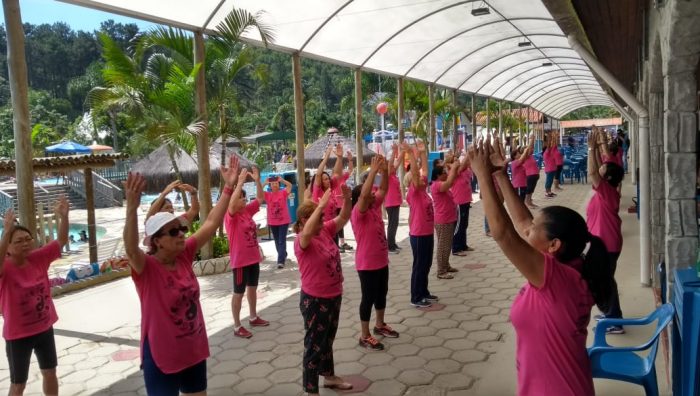 Saúde oferece dia de lazer a voluntários