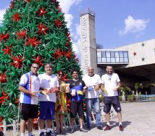 Fundo Social recebe alimentos arrecadados em eventos esportivos