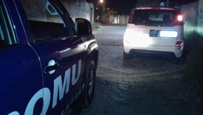 GCM recupera veículo roubado de família na Chácara Sete Cruzes