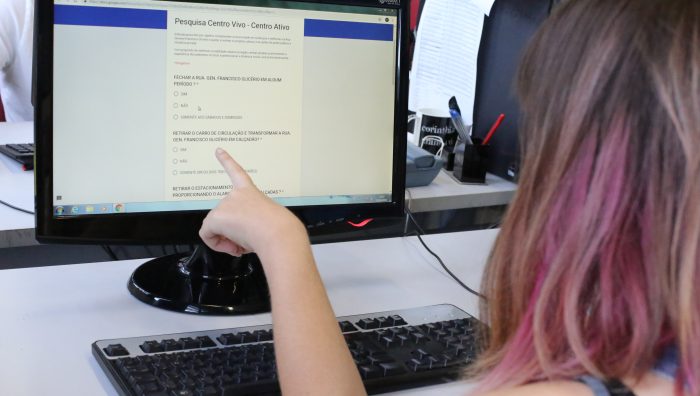 População pode opinar sobre requalificação do centro em enquete virtual