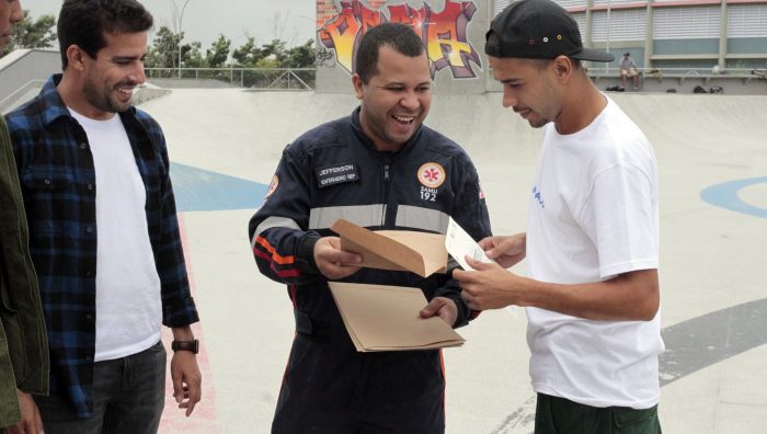 Funcionários do Suzano Skate Park e do Viveiro Municipal são certificados pelo Samu