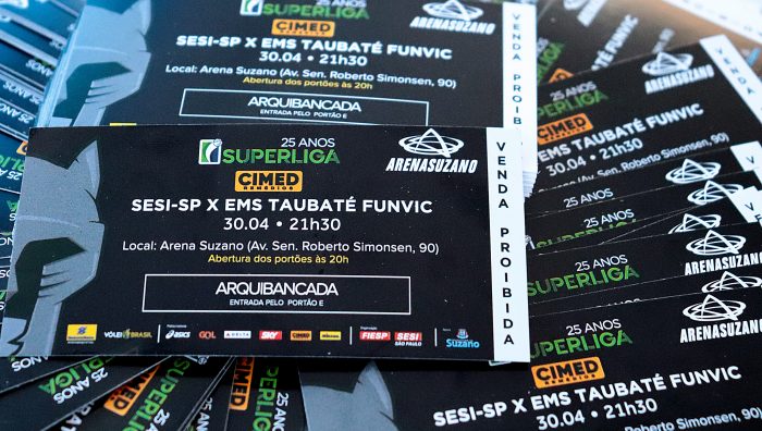 Ingressos para final da Superliga podem ser obtidos a partir desta 5ª