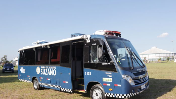 Unidade móvel auxilia em operações da GCM em Suzano
