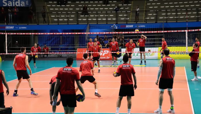 Sesi-SP e Taubaté fazem jogo 3 da final da Superliga na Arena Suzano nesta terça