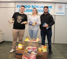 Fundo Social recebe 200 quilos de alimentos de igrejas evangélicas