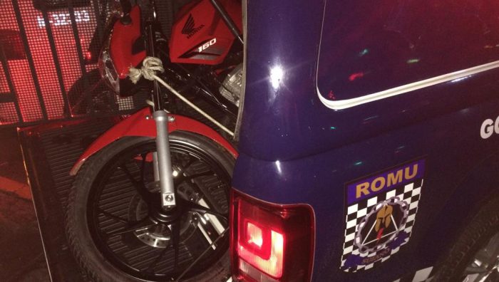 Grupo de elite da GCM recupera motocicleta furtada