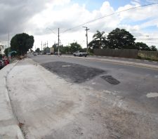 SP-66 tem 1º poço da obra da Sabesp fechado e tráfego é liberado no local