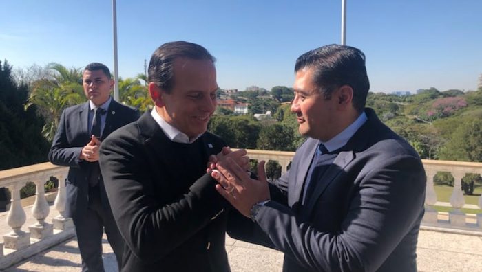 Prefeito de Suzano se encontra com governador João Doria