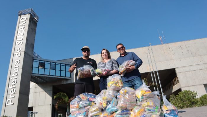Fundo Social recebe doação de 200 quilos de alimentos