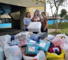 Fundo Social recebe doações de alimentos e cobertores