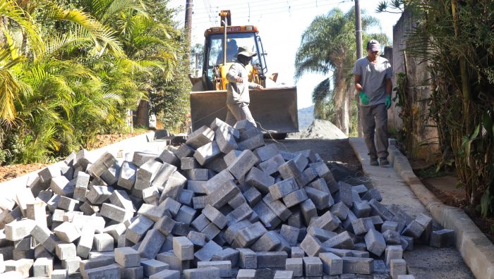 Prefeitura de Suzano dá início à pavimentação do Jardim do Lago