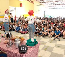 Espetáculo ‘Viver com Saúde’ beneficia 10 mil alunos de escolas municipais