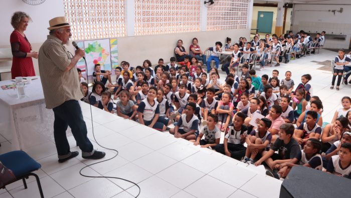 Autores do projeto ‘Cidade da Gente’ se encontram com alunos participantes