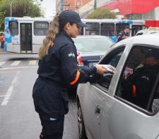 Defesa Civil de Suzano promove conscientização na região central